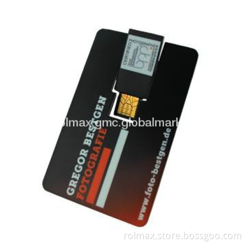 Credit card pen drive , card shape flash drive